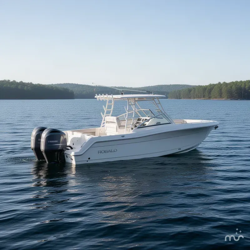 Slide: The Image of Robalo R247 Dual Console 2018 - 2