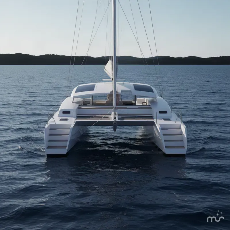 Slide: The Image of Catamaran Island Hopper 2027 - 2