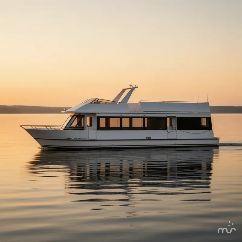 Slide: The Image of Skipper Liner MY490 CABIN CRUISER 1994 - 1