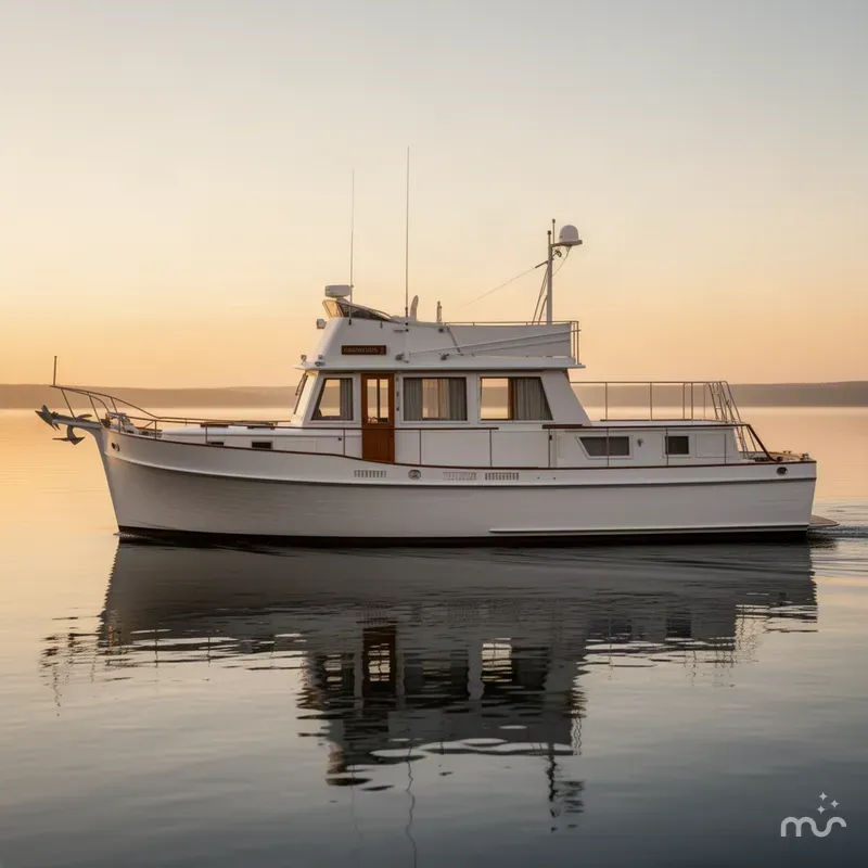 Slide: The Image of Grand Banks 46 Classic 1988 - 1