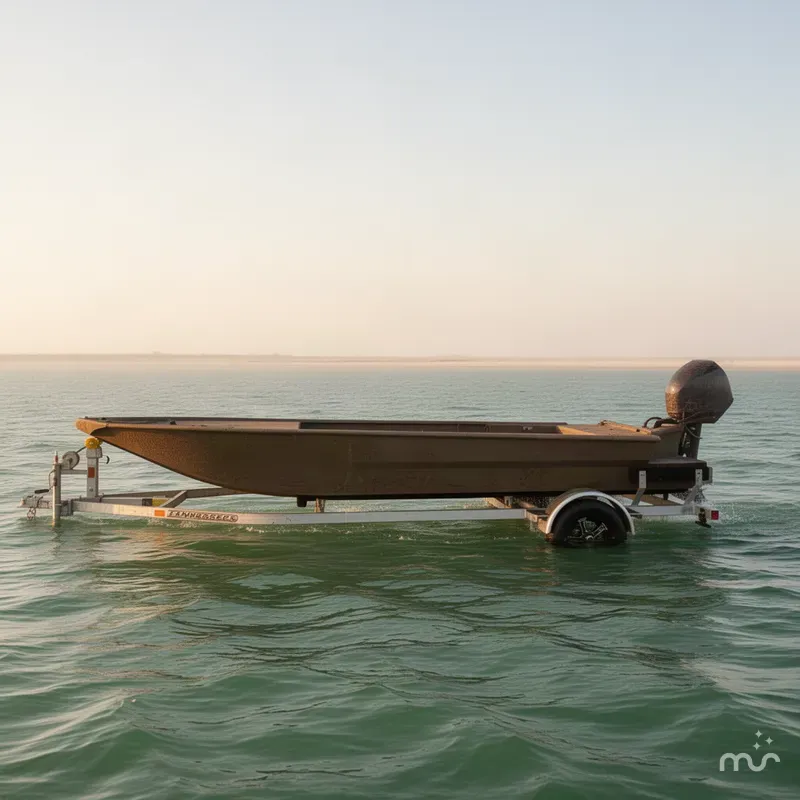 Slide: The Image of High Shoal Boats FLYWAY 1654-MUD BUDDY 40 AND TRAILER 2026 - 2