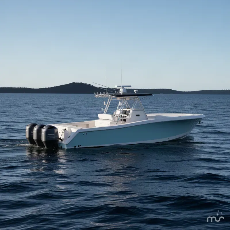 Slide: The Image of Fountain 38 Center Console 2007 - 1
