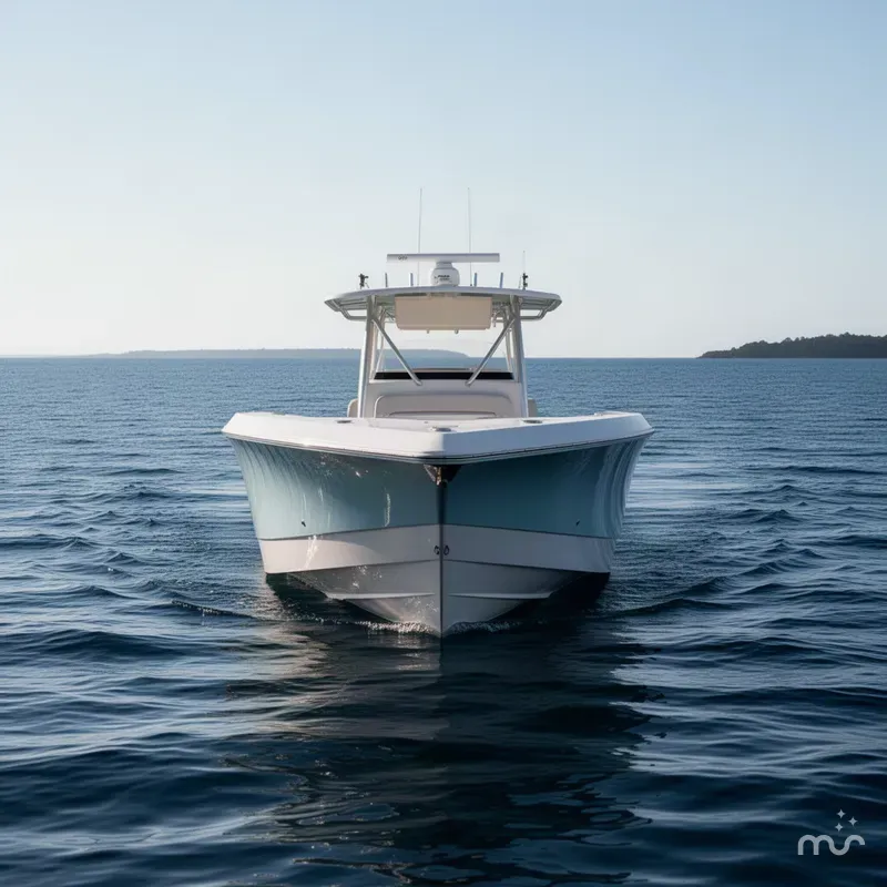 Slide: The Image of Fountain 38 Center Console 2007 - 2