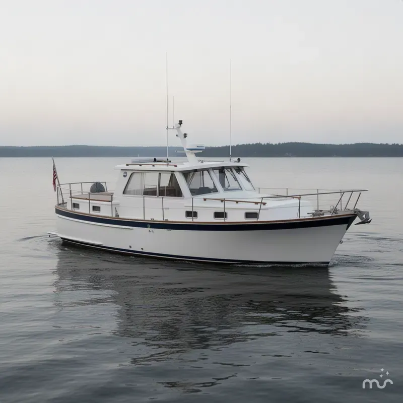 Slide: The Image of Nauticat 35 Pilothouse 1995 - 0