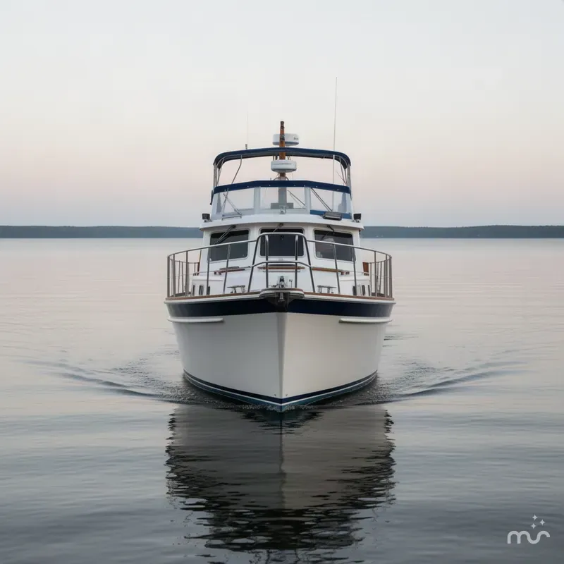 Slide: The Image of Nauticat 35 Pilothouse 1995 - 3