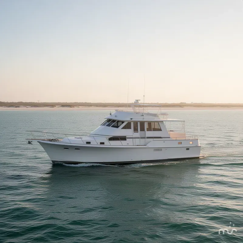 Slide: The Image of Hatteras 61 Cockpit Motor Yacht 1981 - 0