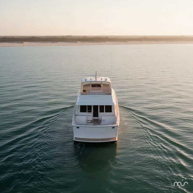 Slide: The Image of Hatteras 61 Cockpit Motor Yacht 1981 - 3