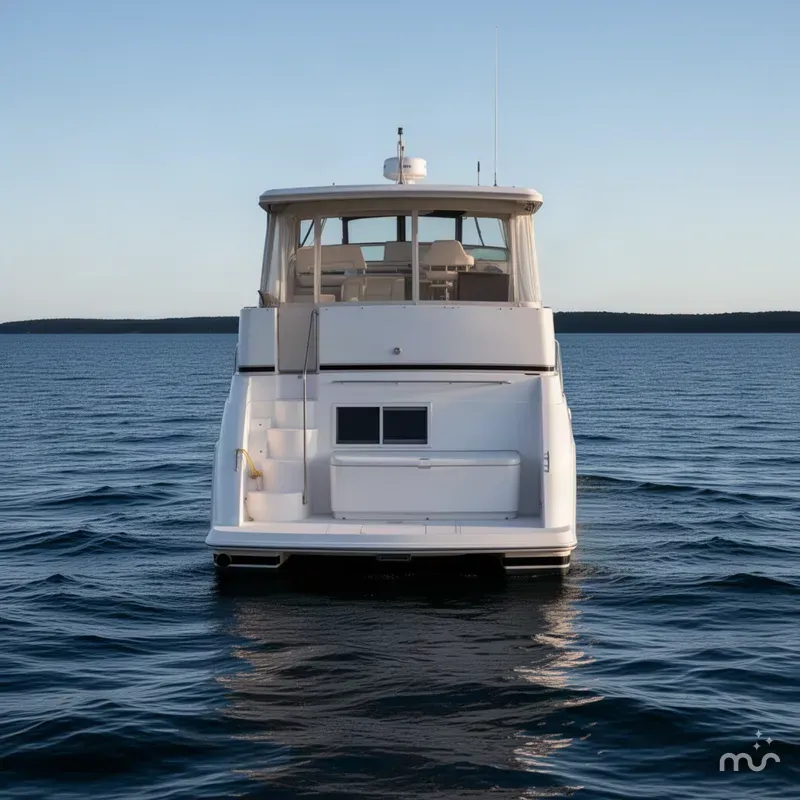 Slide: The Image of Carver Yachts 356 Aft Cabin Motor Yacht 2000 - 2