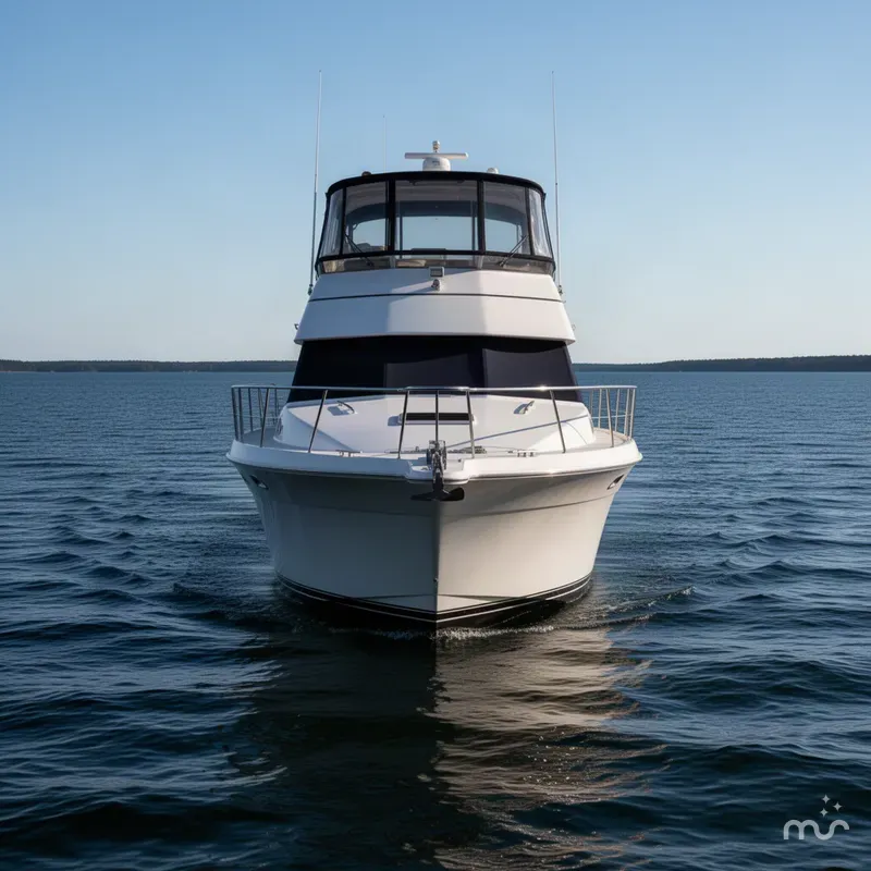Slide: The Image of Carver Yachts 356 Aft Cabin Motor Yacht 2000 - 3