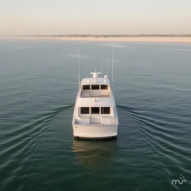 Slide: The Image of Hatteras 61 Cockpit Motor Yacht 1981 - 3