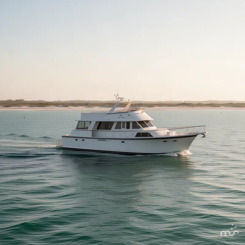 Slide: The Image of Hatteras 61 Cockpit Motor Yacht 1981 - 4