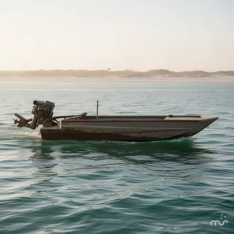 Slide: The Image of Excel Shallow Water F4 1854-MUD BUDDY 5400-GALV TRAILRT 2027 - 0