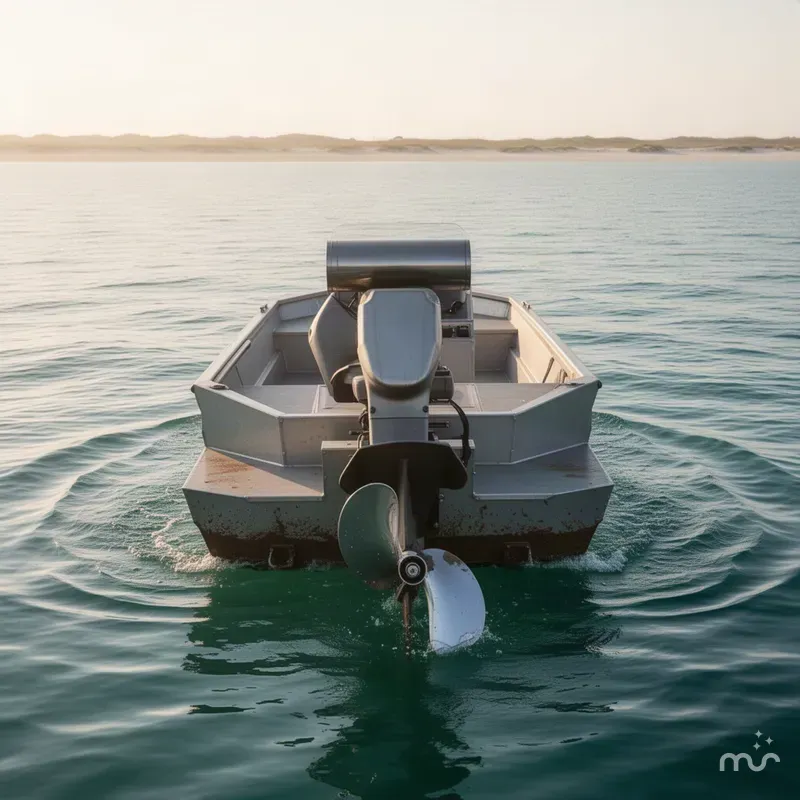 Slide: The Image of Excel Shallow Water F4 1854-MUD BUDDY 5400-GALV TRAILRT 2027 - 2