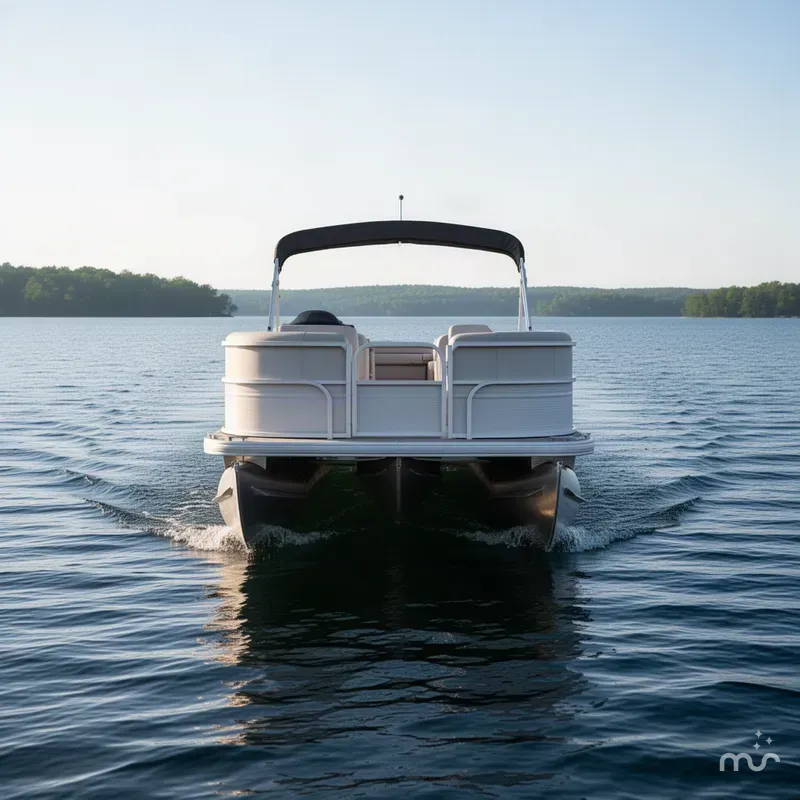 Slide: The Image of Sun Tracker Party Barge 16 DLX 2027 - 2