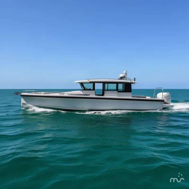 Slide: The Image of Axopar 37 Cabin 2018 - 2