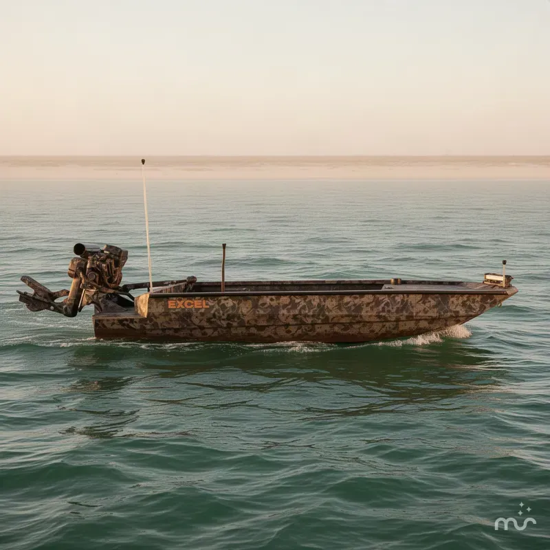 The Image of Excel Shallow Water F4 1854-MUD BUDDY 5400-GALV TRAILRT 2027 - 0
