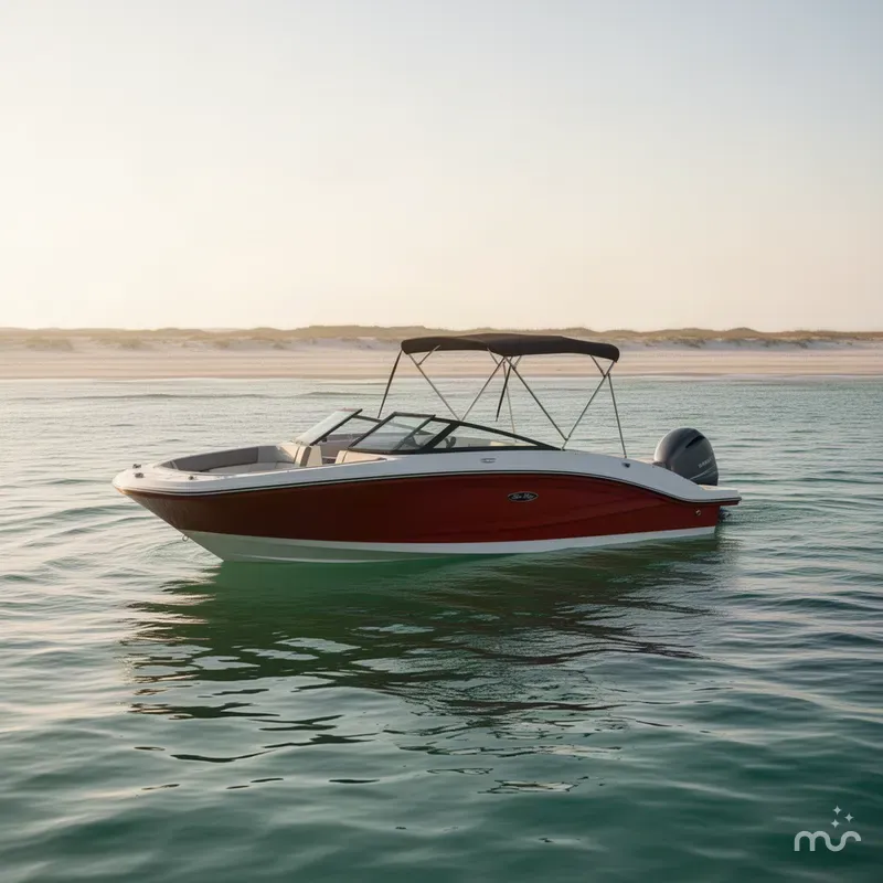 Slide: The Image of Sea Ray SPX 190 Outboard 2022 - 2