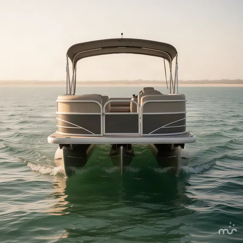 Slide: The Image of Sun Tracker Party Barge 20 DLX 2019 - 3