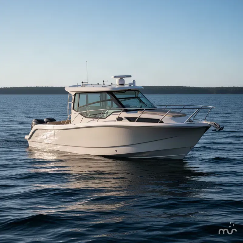 Slide: The Image of Boston Whaler 325 Conquest 2027 - 2