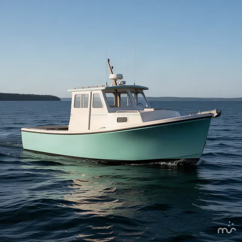 The Image of Rosborough 22 SEA SKIFF WHEELHOUSE 1996 - 0