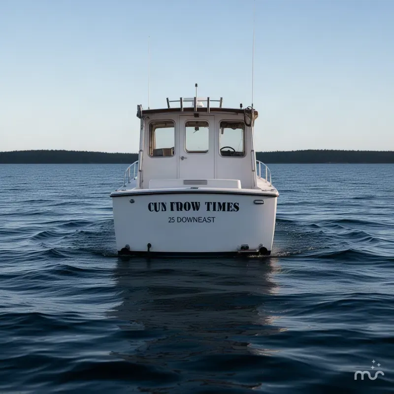 Slide: The Image of Outlaw 25 DOWNEAST 1995 - 1