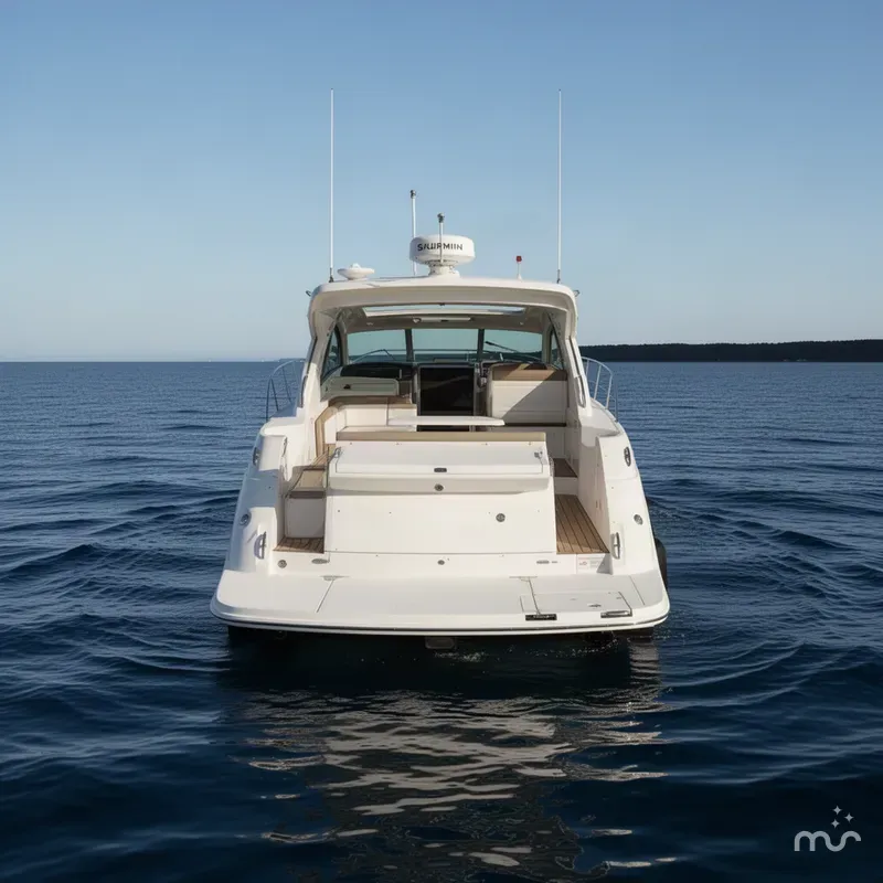 Slide: The Image of Sea Ray Sundancer 350 Coupe 2018 - 2