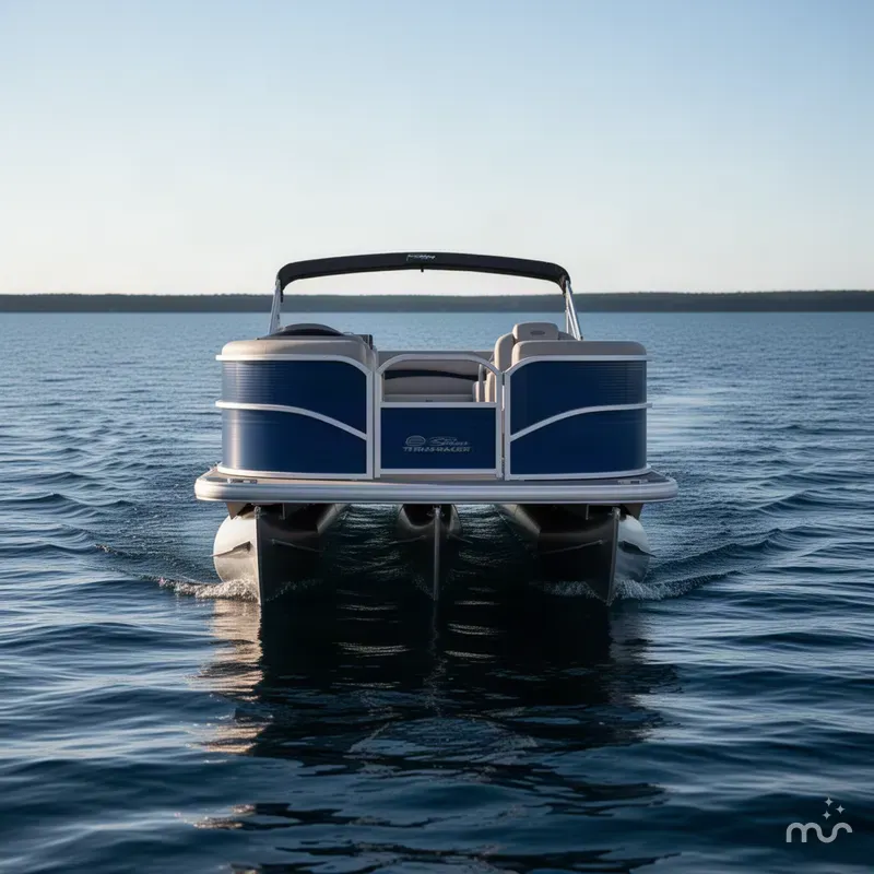 Slide: The Image of Sun Tracker Party Barge 20 DLX 2026 - 2