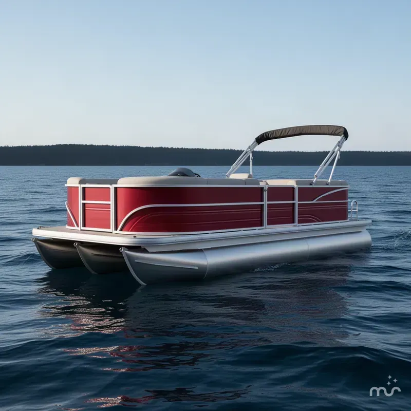 Slide: The Image of Sun Tracker Party Barge 20 DLX 2027 - 1