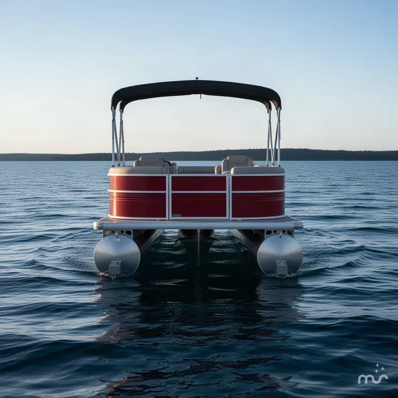 Slide: The Image of Sun Tracker Party Barge 20 DLX 2027 - 2