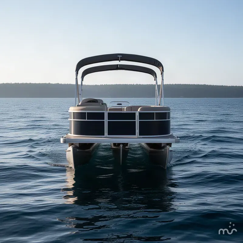 Slide: The Image of Sun Tracker Party Barge 20 DLX 2027 - 2