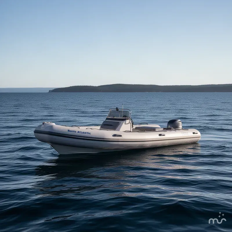 Slide: The Image of North Atlantic Inflatables J520 2012 - 2