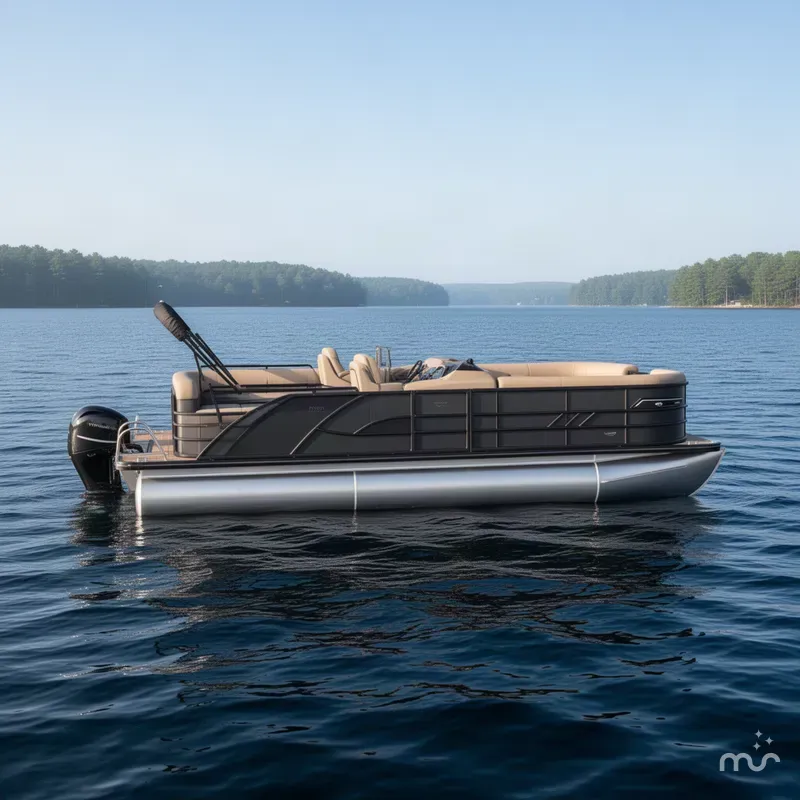 The Image of Bentley Pontoons Elite 223 Admiral Quad Lounge Tritoon $62995 2027 - 0