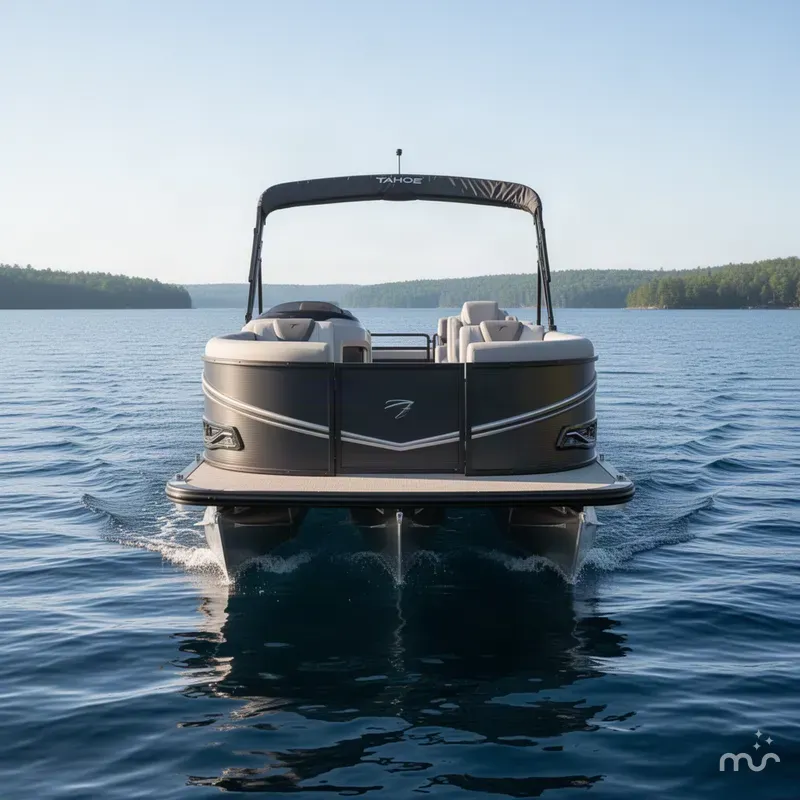 Slide: The Image of Tahoe LTZ 300HP QLS 2585 Tritoon $71995 2027 - 1