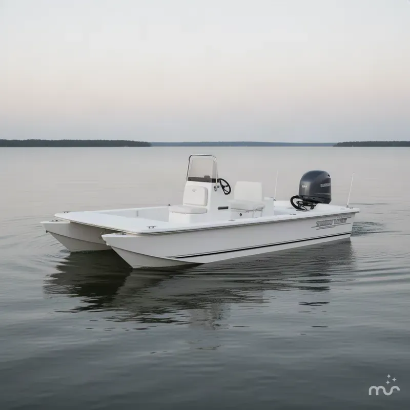 Slide: The Image of Twin Vee 22 BayCat 2017 - 2