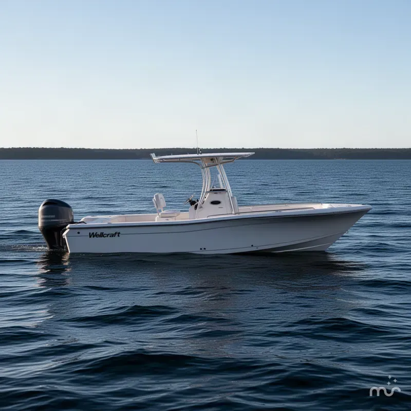Slide: The Image of Wellcraft 222 Fisherman 2021 - 2