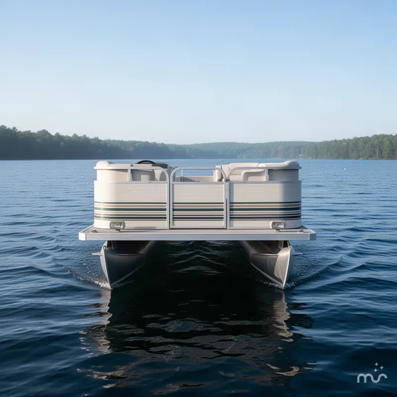 Slide: The Image of Smoker Craft 820 Sunsport Cruise 1999 - 2