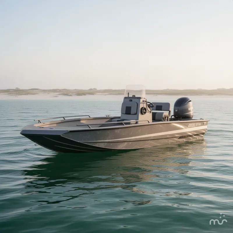 Slide: The Image of Excel Bay Pro 220 Elite - 200 HP Suzuki 2027 - 2
