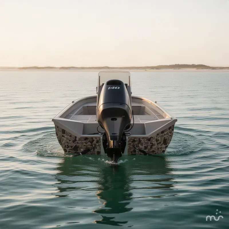Slide: The Image of Excel Bay Pro 203 Elite - 140 HP Suzuki SS 2027 - 2