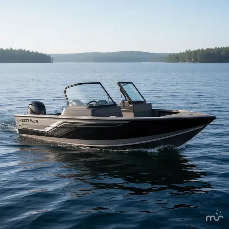 The Image of Crestliner 1850 FISH HAWK WT JUMPSEAT 2027 - 0