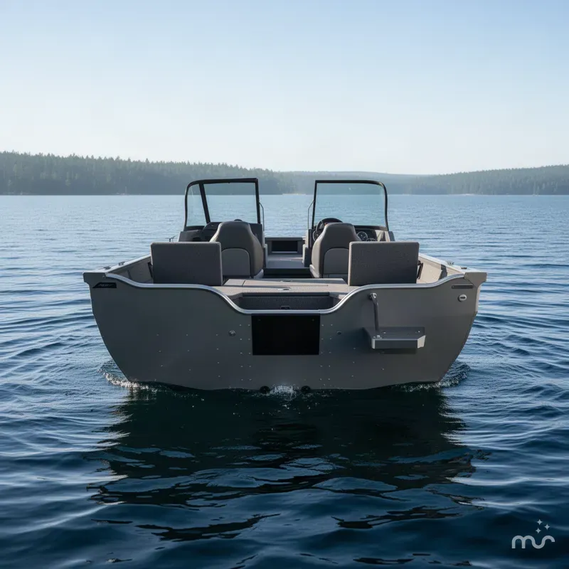 Slide: The Image of Crestliner 1850 FISH HAWK WT JUMPSEAT 2027 - 2
