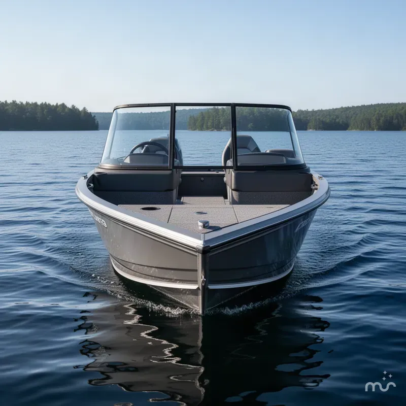 Slide: The Image of Crestliner 1650 Hawk WT Jumpseat 2027 - 1