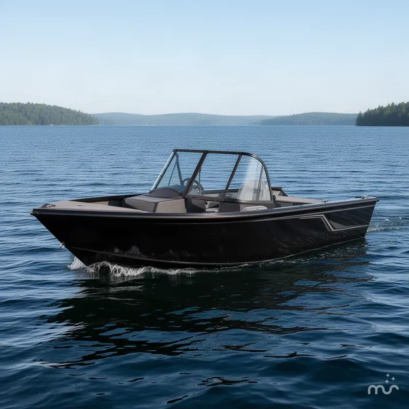 Slide: The Image of Crestliner 1750 HAWK SC JUMPSEAT 2027 - 1