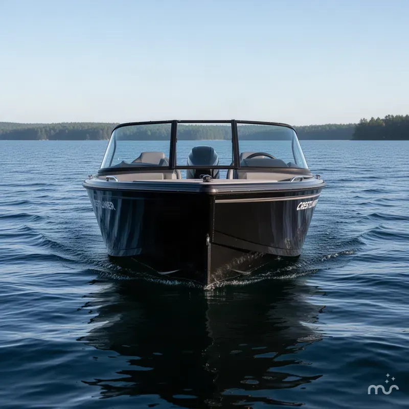 Slide: The Image of Crestliner 1750 HAWK SC JUMPSEAT 2027 - 3