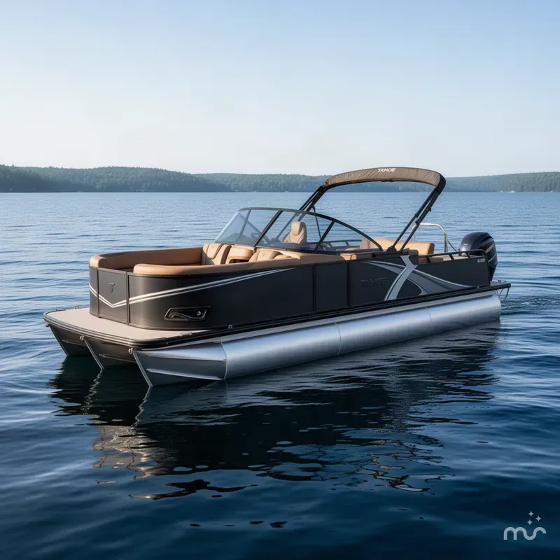 Slide: The Image of Tahoe LTZ 2385 Swingback (VRB) Windshield Tritoon & 300HP 2027 - 2