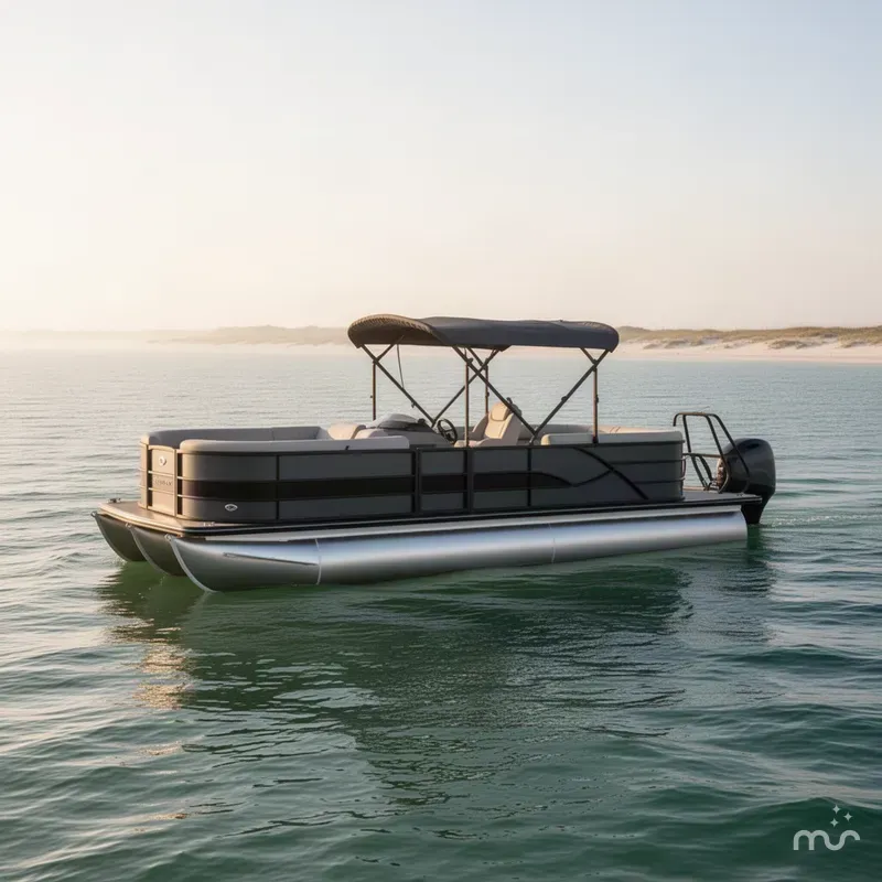 Slide: The Image of Bentley Pontoons Legacy 242 DL Navigator 2026 - 1