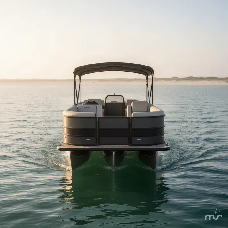 Slide: The Image of Bentley Pontoons Legacy 242 DL Navigator 2026 - 2