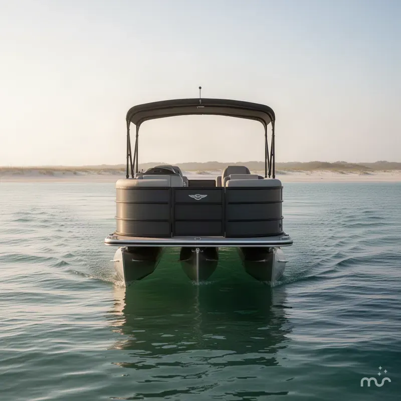 Slide: The Image of Bentley Pontoons Legacy 242 DL Navigator 2026 - 3