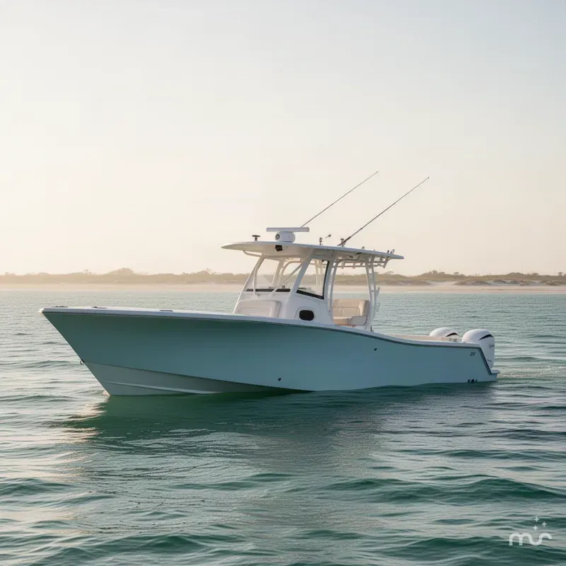 Slide: The Image of Yellowfin 32 Offshore 2027 - 1