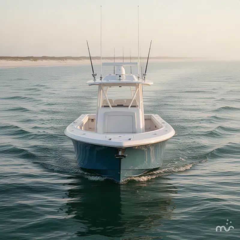 Slide: The Image of Yellowfin 32 Offshore 2027 - 2