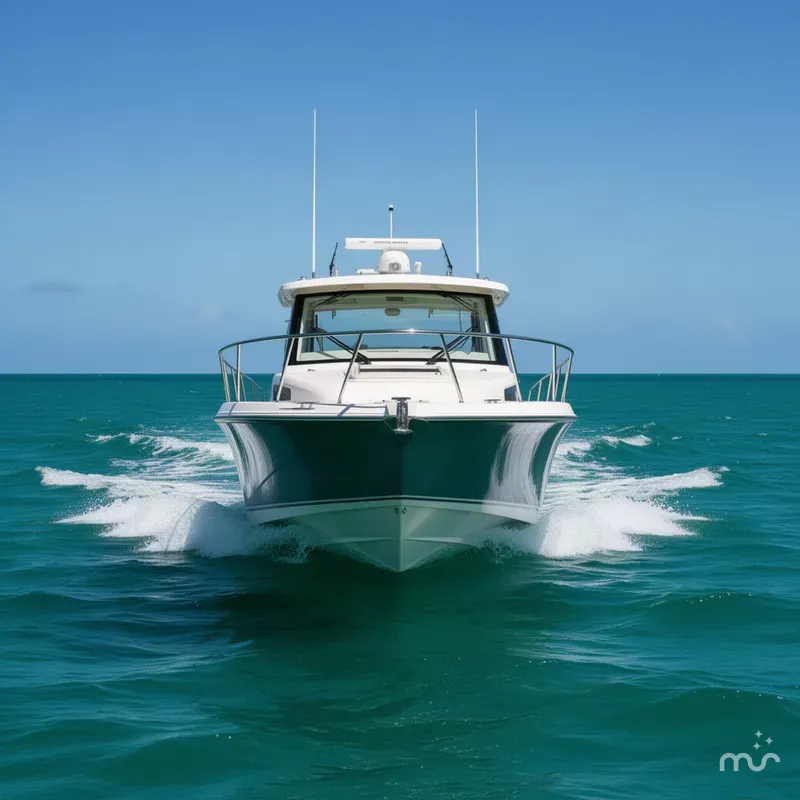 Slide: The Image of Boston Whaler 325 Conquest 2020 - 2